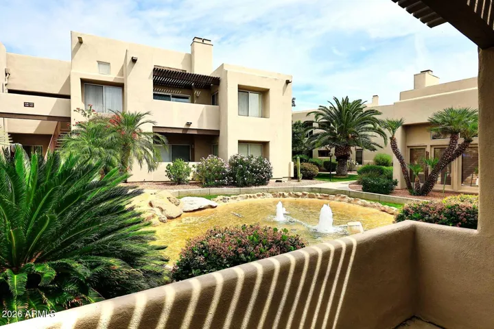 View from the back Patio