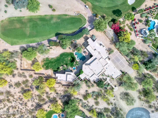 AERIAL VIEW OF 1.67 ACRE PROPERTY
