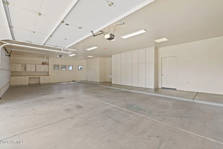 LARGE 4 CAR GARAGE WITH STORAGE