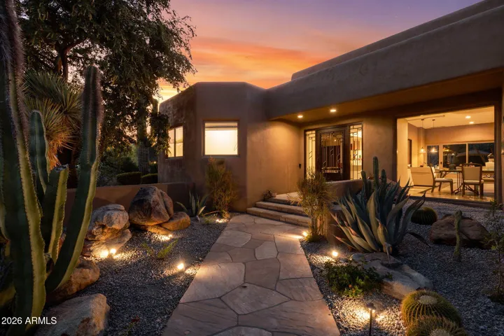 FRONT ENTRY DUSK