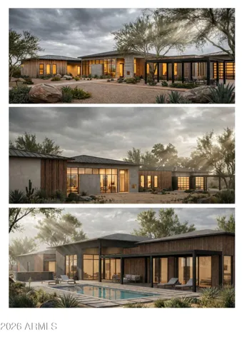 All photos are virtual renderings provided by the builder and architect; actual finishes and features may vary.