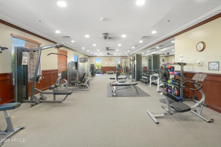 Weight room