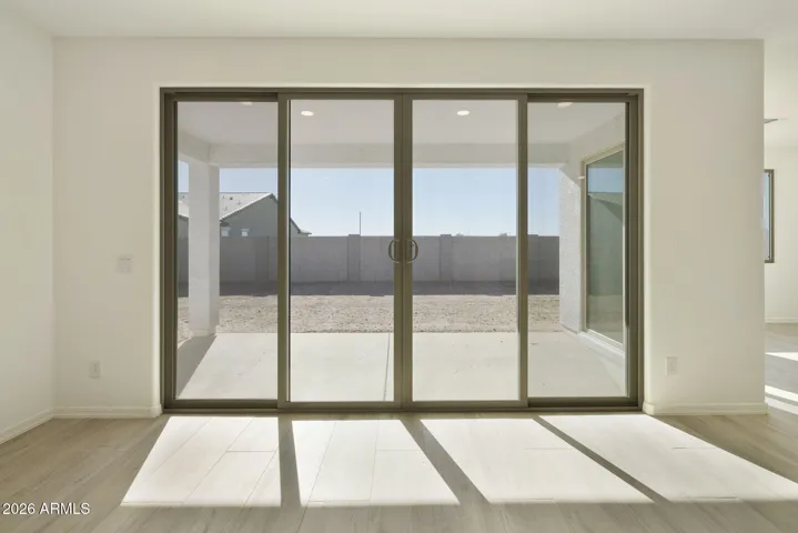 16' SLIDER IN GREAT ROOM TO THE PATIO