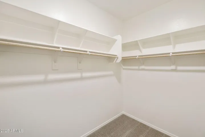 LARGE DUAL VANITIES, SEPARATE TUB AND SHOWER, LARGE WALK IN CLOSET