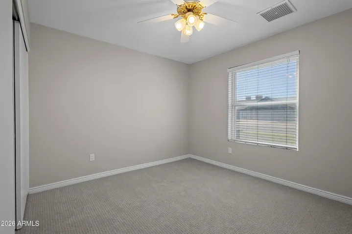 Comfortable secondary bedroom