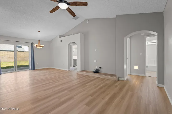 Flooded with natural light