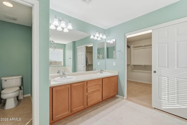 Primary Bath Dual Vanity