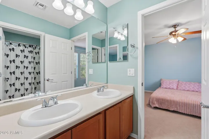 Jack and Jill Dual Vanities