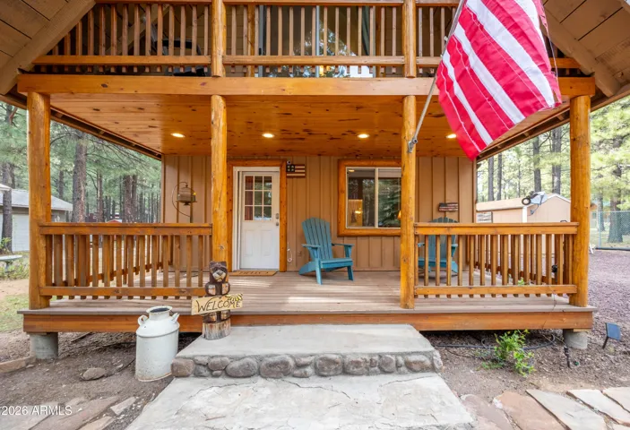 Front of Home - Two Covered Decks