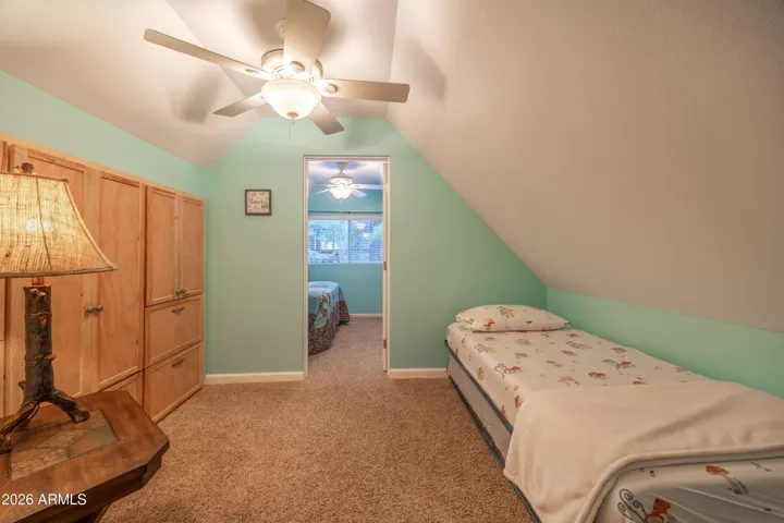 Sleeping Loft - Built in Closet
