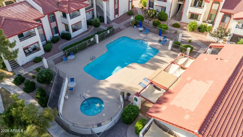 Above shot of 1st Main Pool