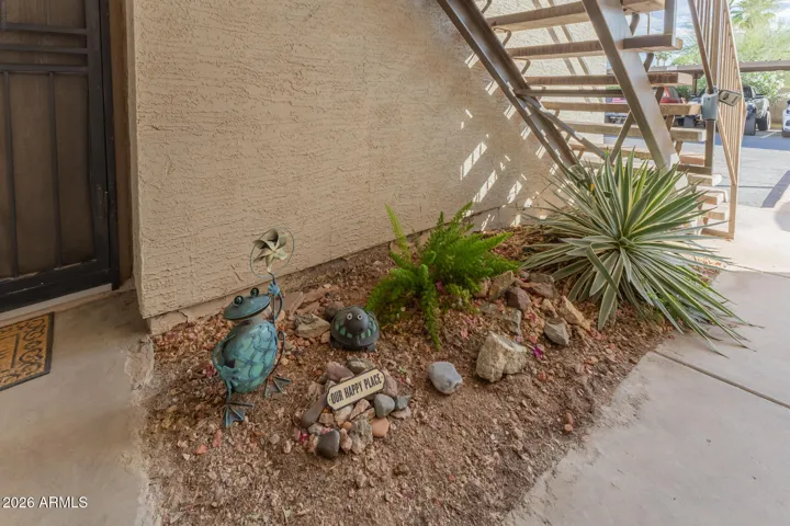 Ground Floor Front Entrance to the Peaceful Condo