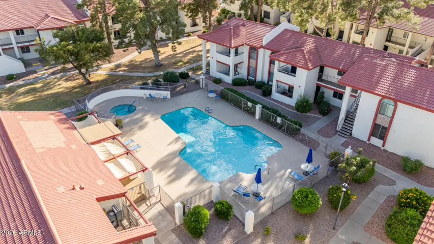 1st Main Pool Up Front and Heated Spa