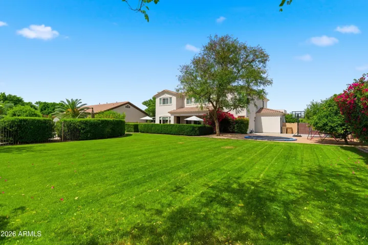 Large grassy area