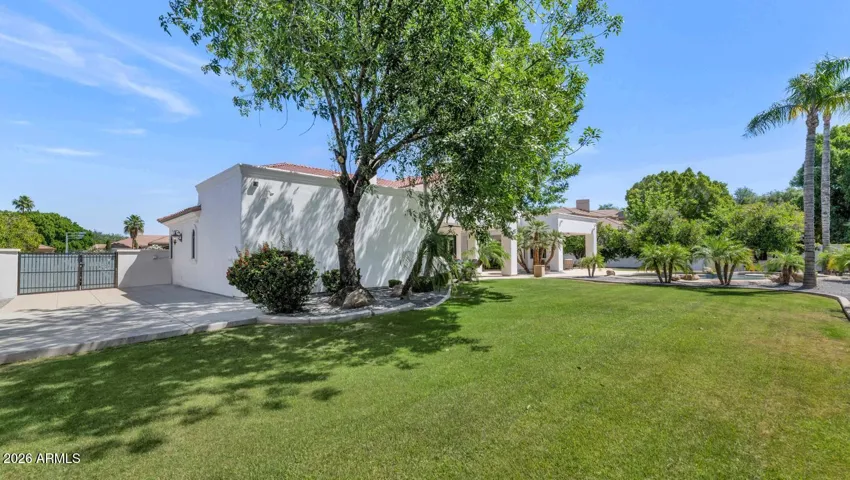 The RV Parking is on the west side of the property.