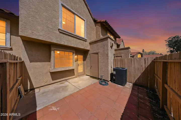 Back Private Patio