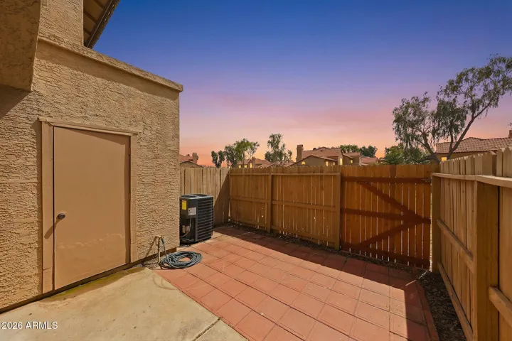 Back Private Patio