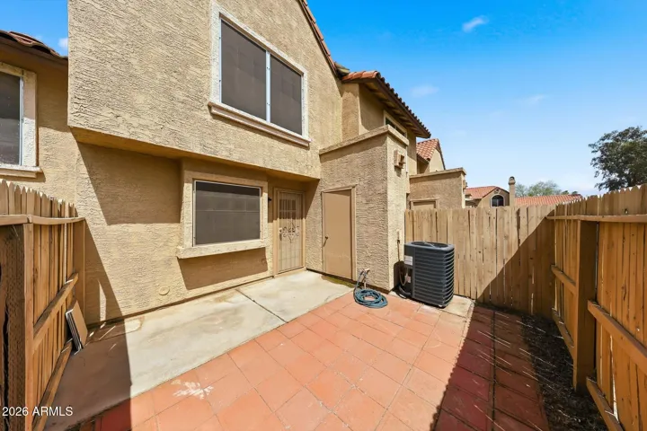Back Private Patio