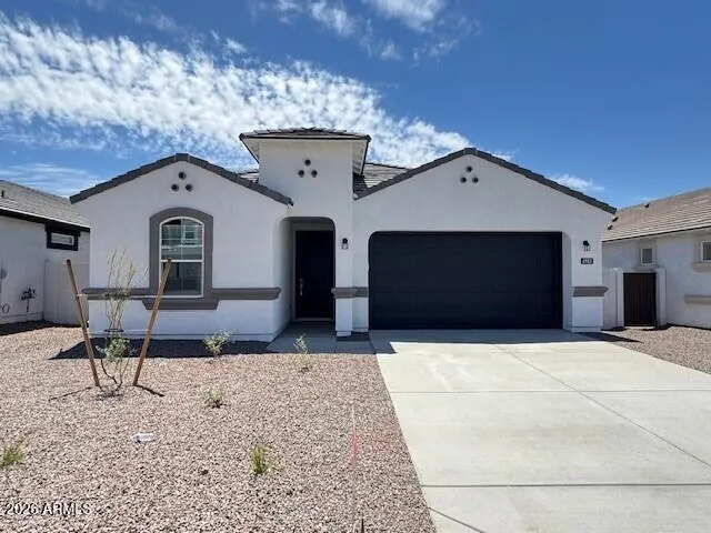 Photo of actual home under construction