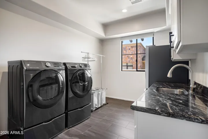 Oversized Laundry Room.