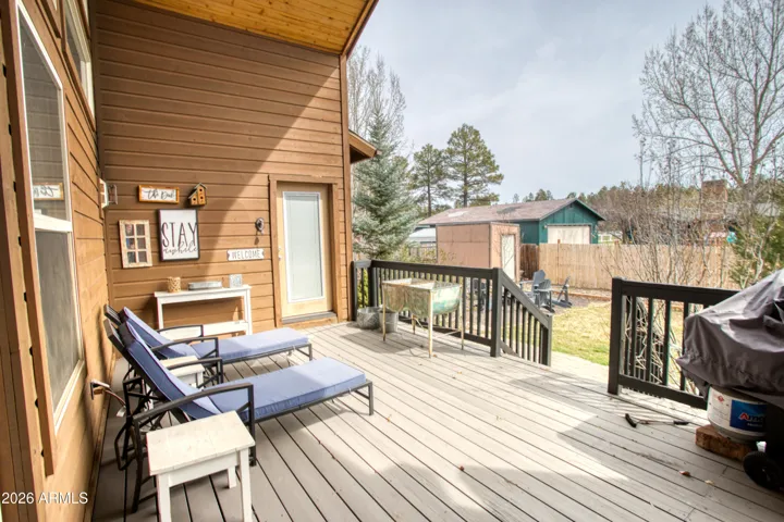 Large Covered Deck