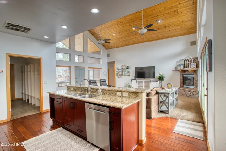 Eat-In Kitchen Adjacent to Mud Room
