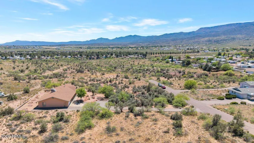Arial view facing South
