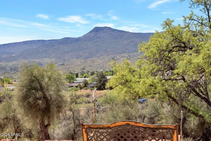Views to West in front of house