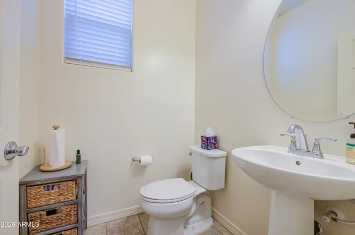 Downstairs half bath