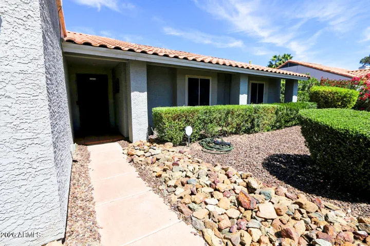 Beautifully landscaped with intention.