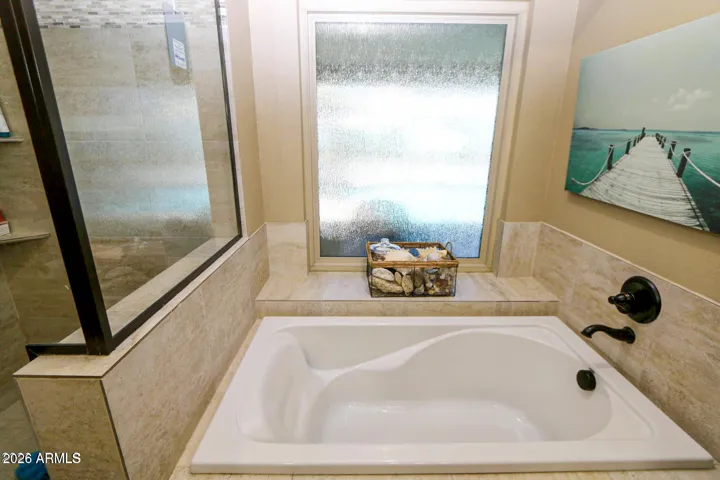 Enjoy a relaxing soak in this inviting