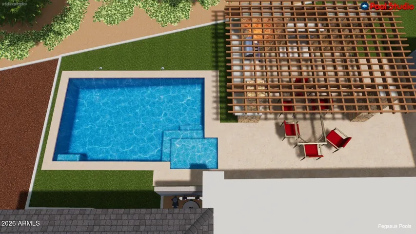 Pool concept (replaces splash pad)