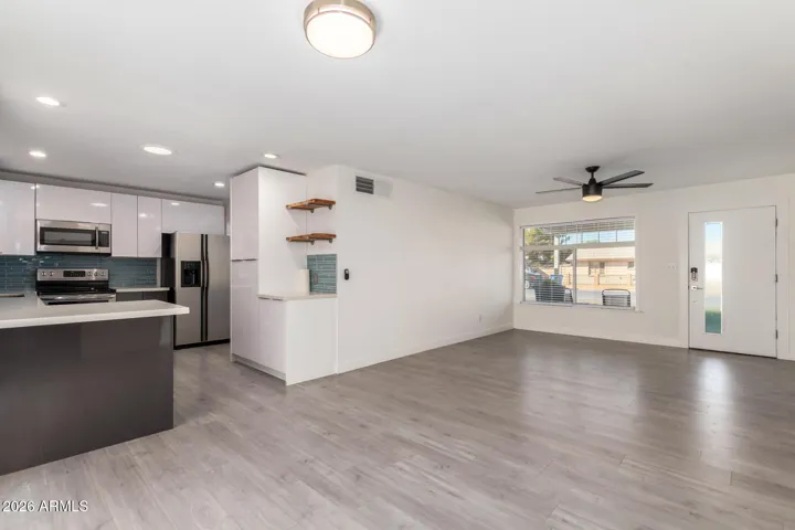 Living Room and Kitchen