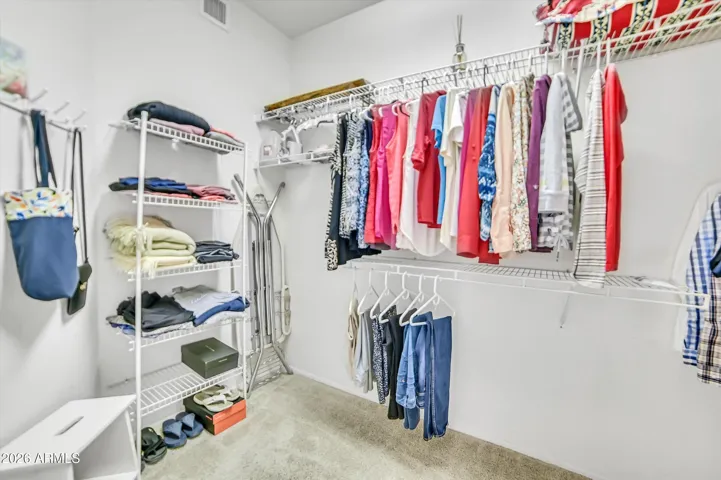 The master closet