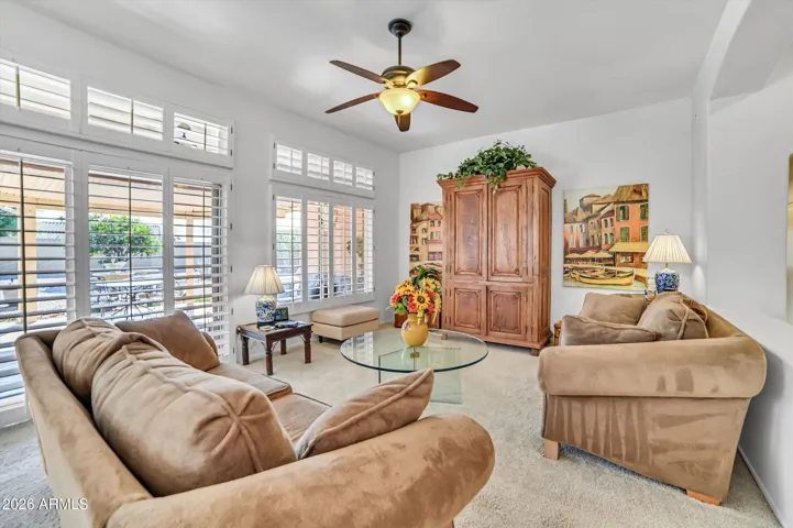 The family room.