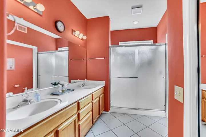 The master bath
