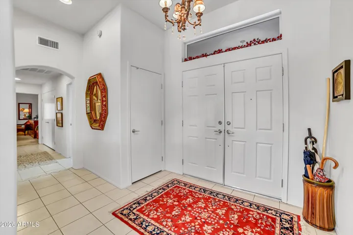 The entry.