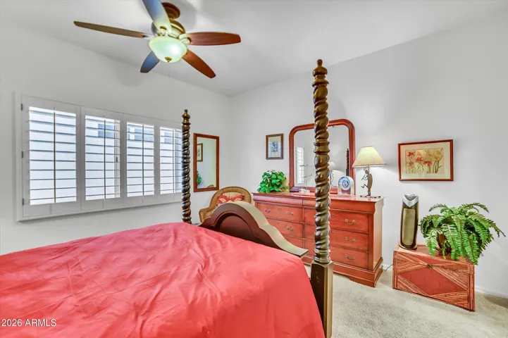 The guest bedroom.