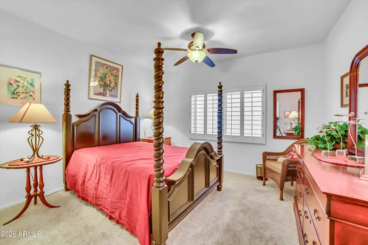 The guest bedroom.