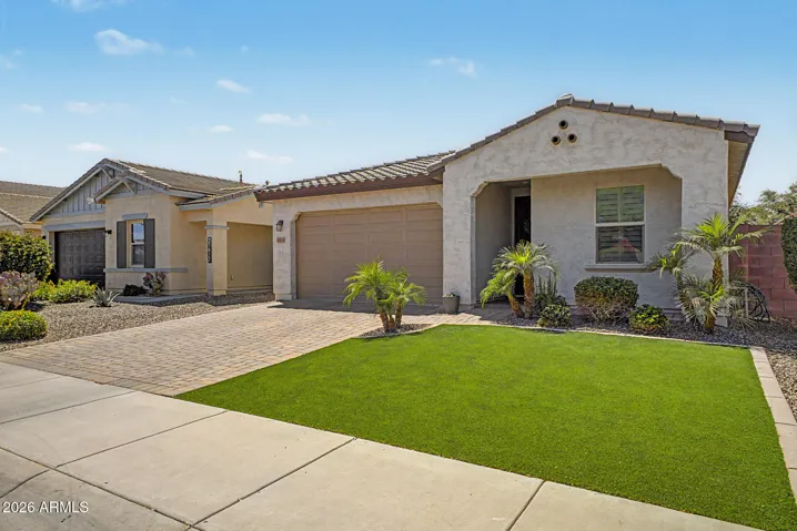 Pristine landscaping and beautiful curb appeal