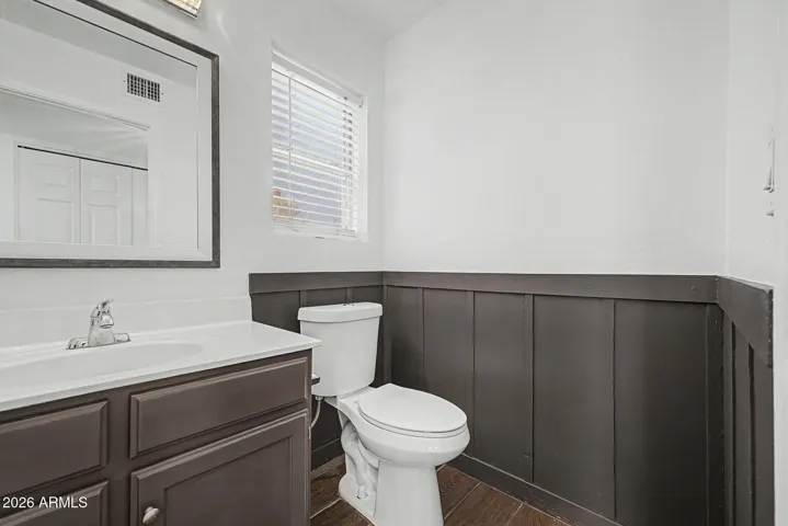 downstairs half bath