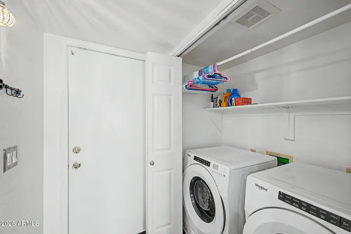 downstairs laundry