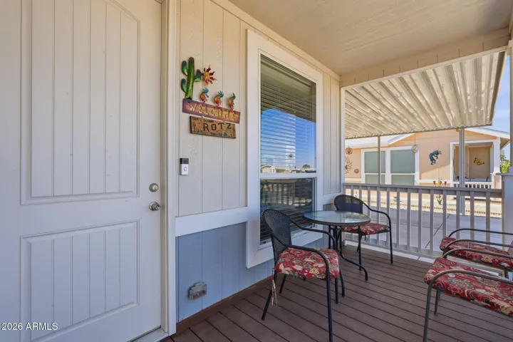 Sit on the front porch and say hello to your new neighbors