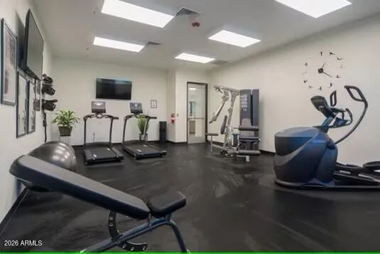 Nice, state of the art weight room