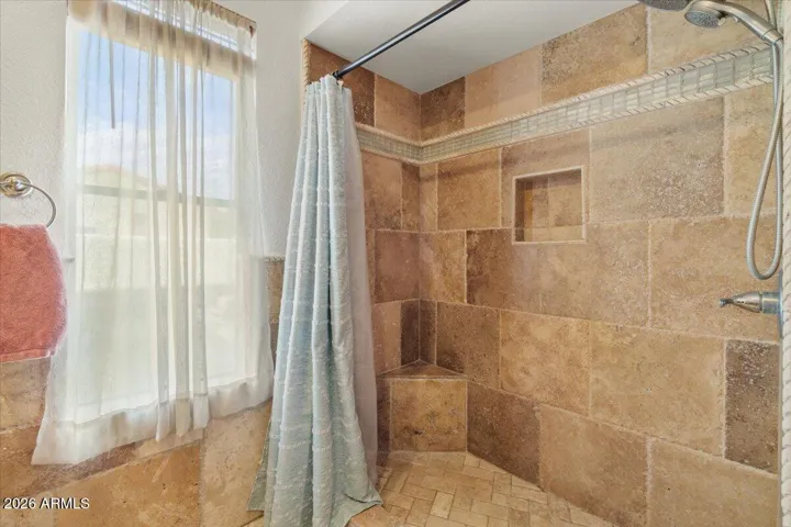 Upstairs Bathroom Walk-in Shower