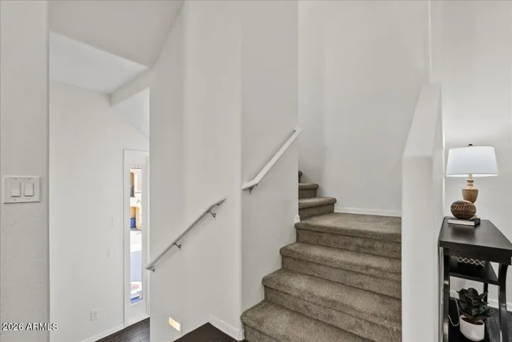 From Front door to Main Level