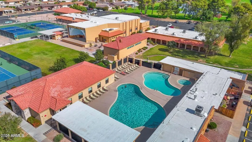 Sparkling pools and soothing spa!