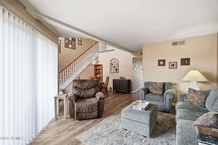 Living Room and Eating Area