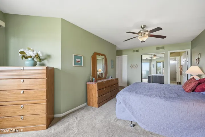 Primary Bedroom With Full Bath & Walk-in Closet