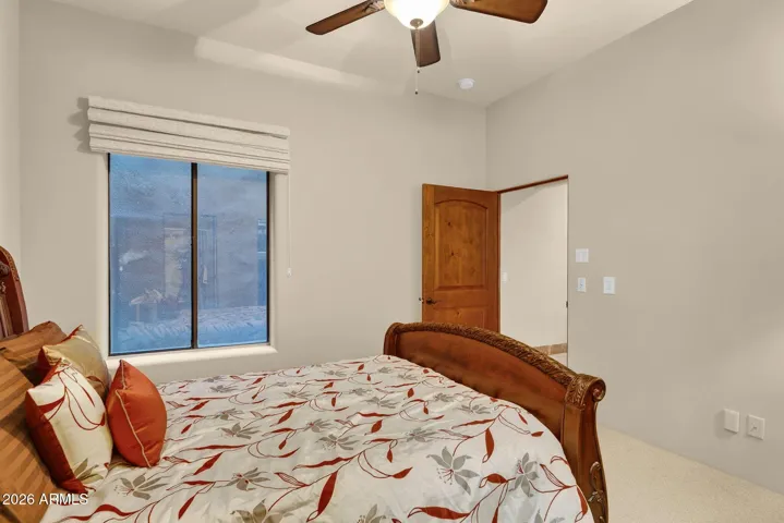 This bedroom also features an ensuite bath